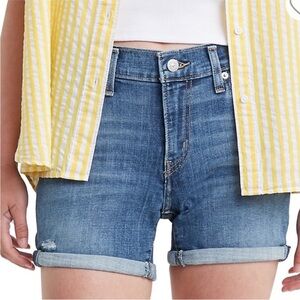 Levi’s Mid Length Denim Blue Women's Shorts